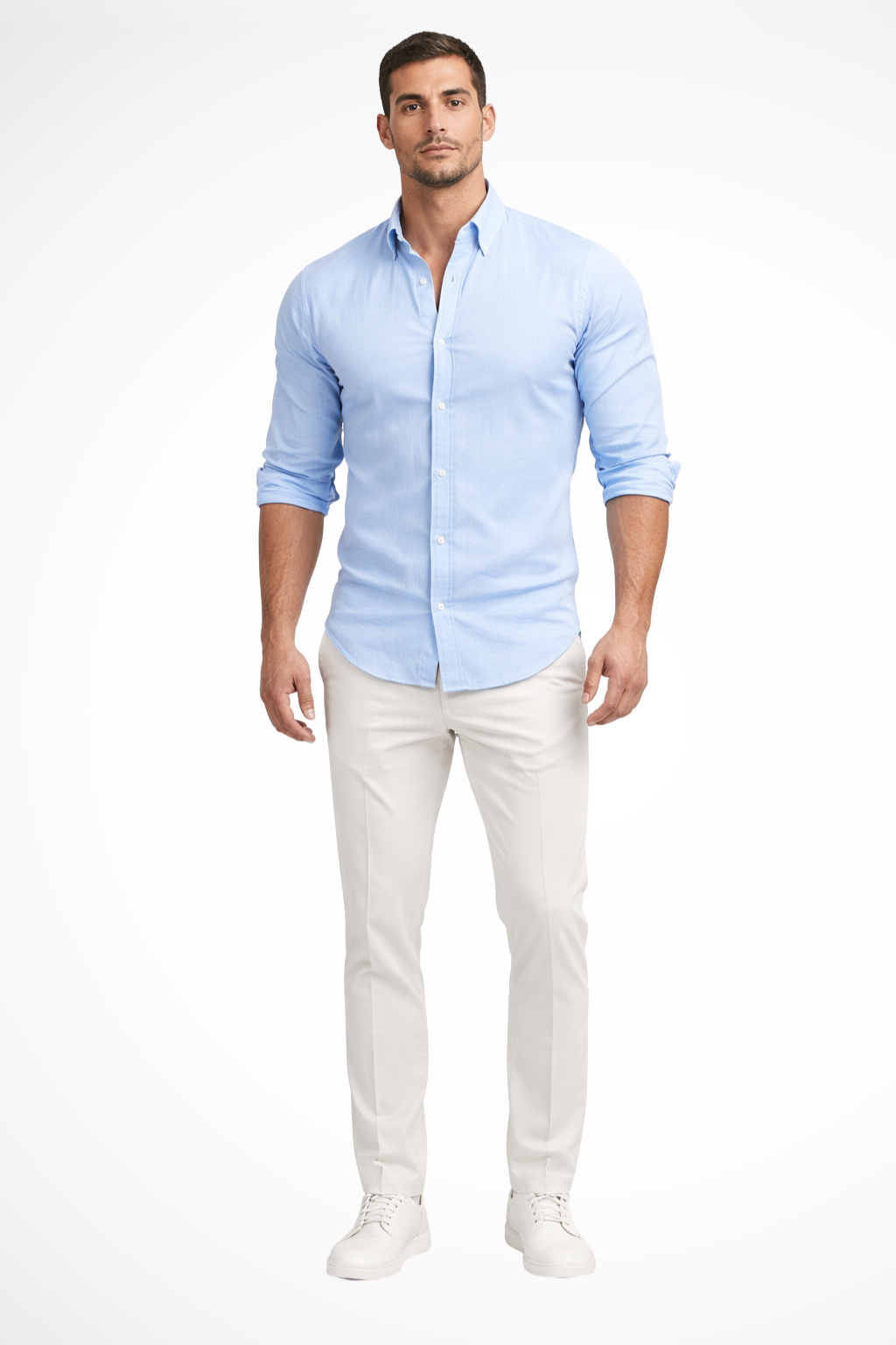 Men's Long Sleeve Relaxed Fit Shirt view 12