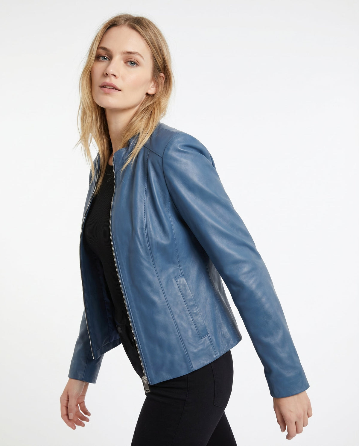 Women's Slim Fit Biker Jacket