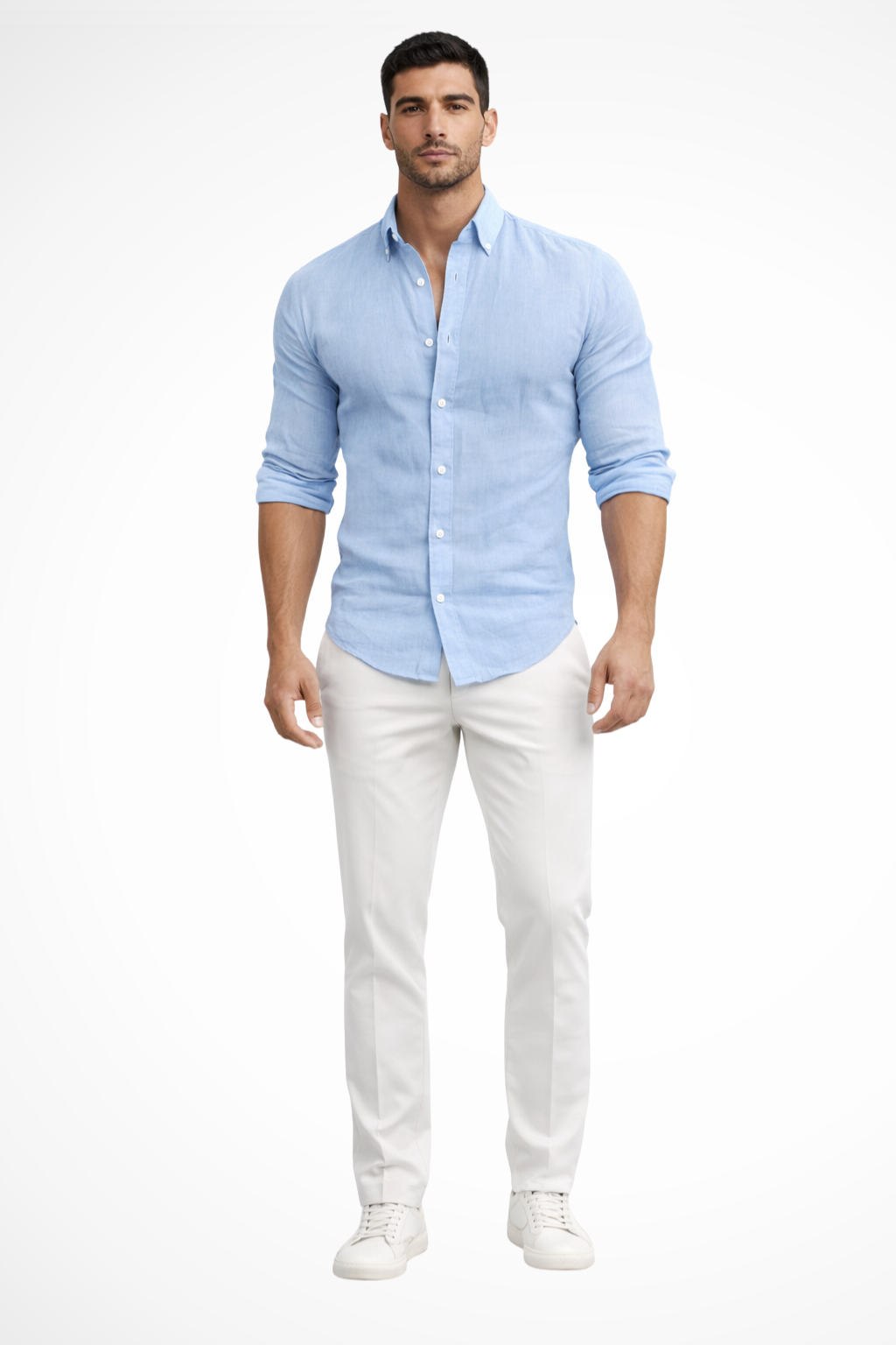 Men's Long Sleeve Relaxed Fit Shirt view 6
