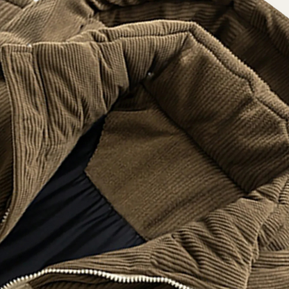 Men's Hooded Puffer Jacket view 4