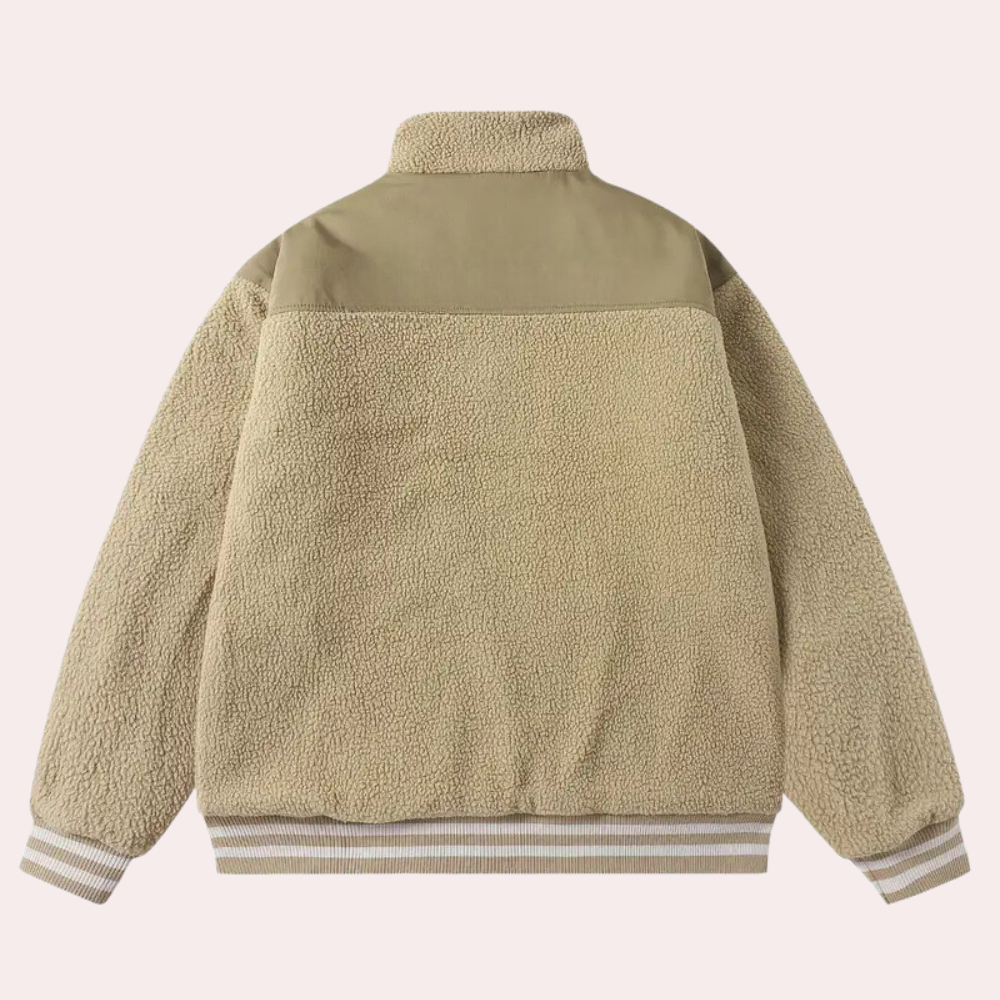 Men's Apricot Trench Coat