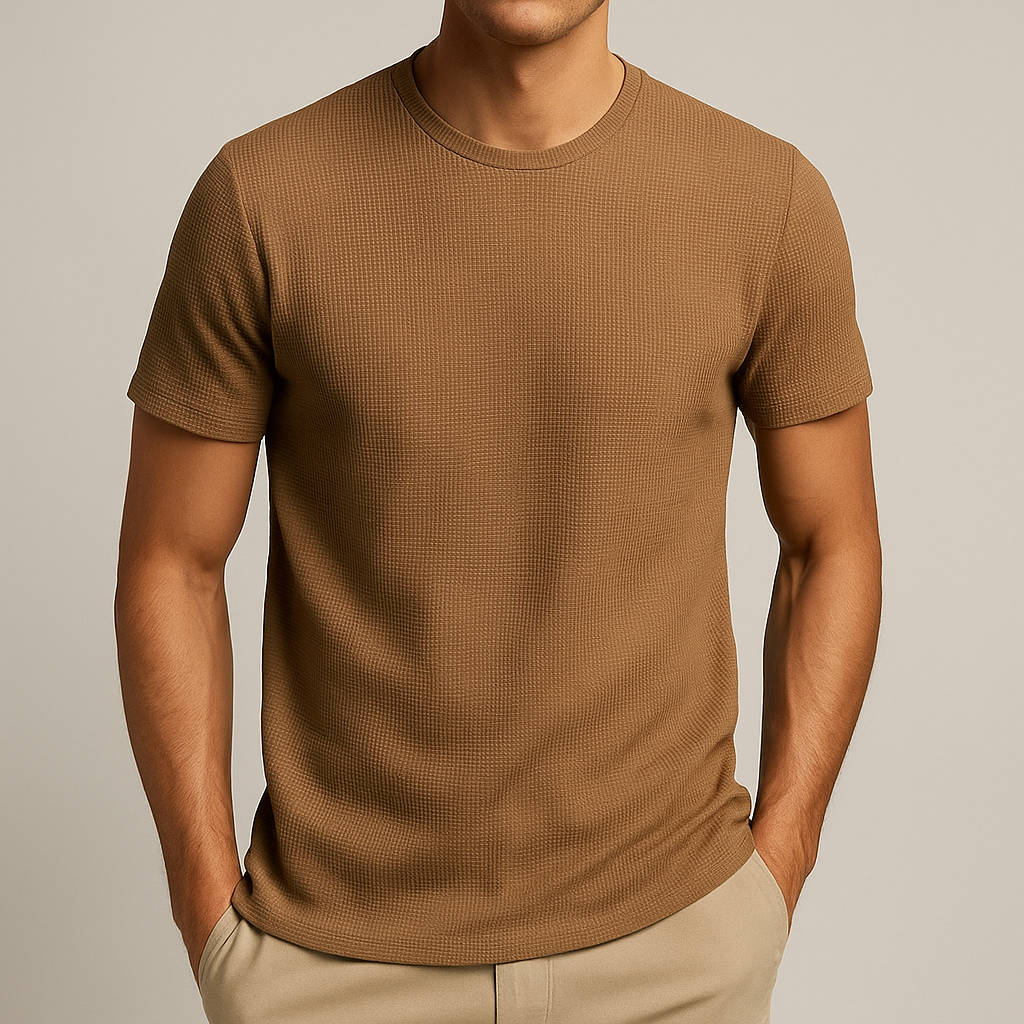 Men's Light Brown Shirt