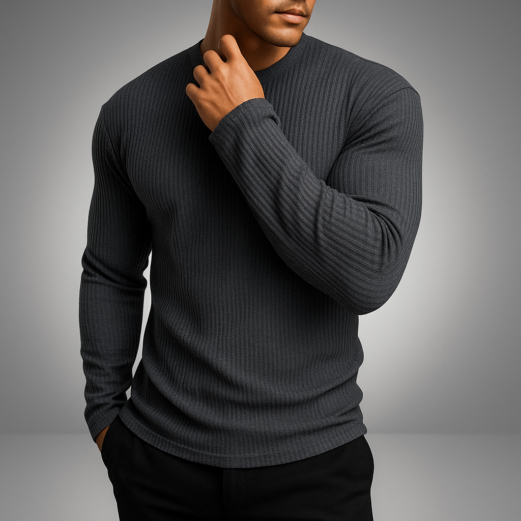 Men's Gray Jumper in Gray