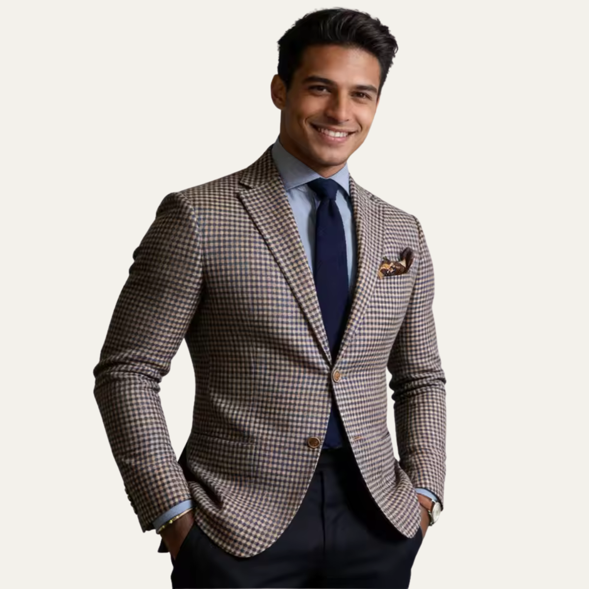 Men's Khaki Blazer