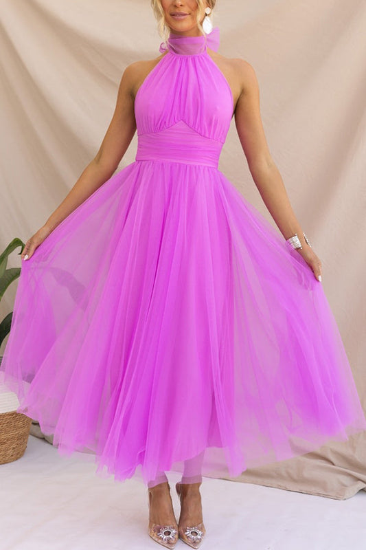 Women's Dark pink Maxi Dress in Dark pink