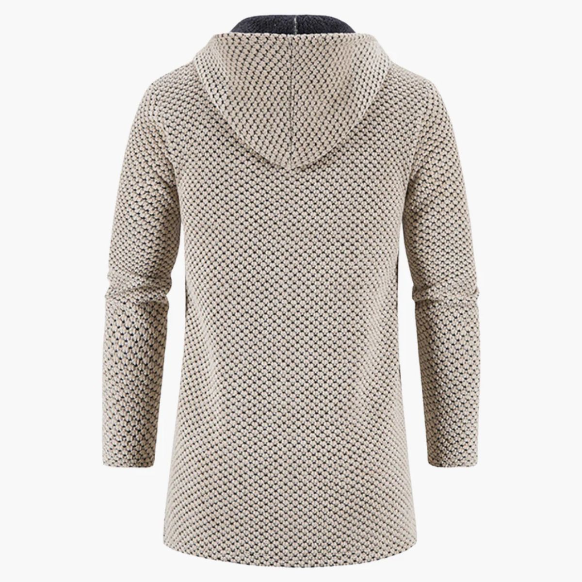 Men's Hooded Longline Winter Coat