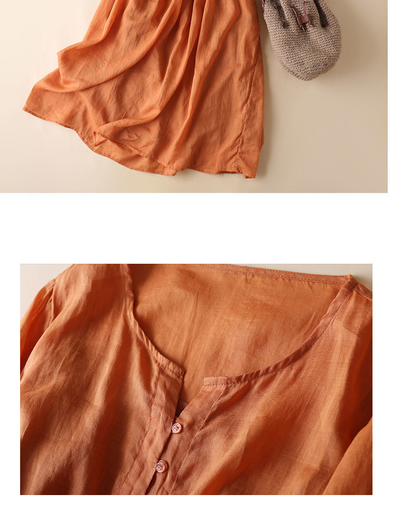 Women's Orange Boho Maxi Dress