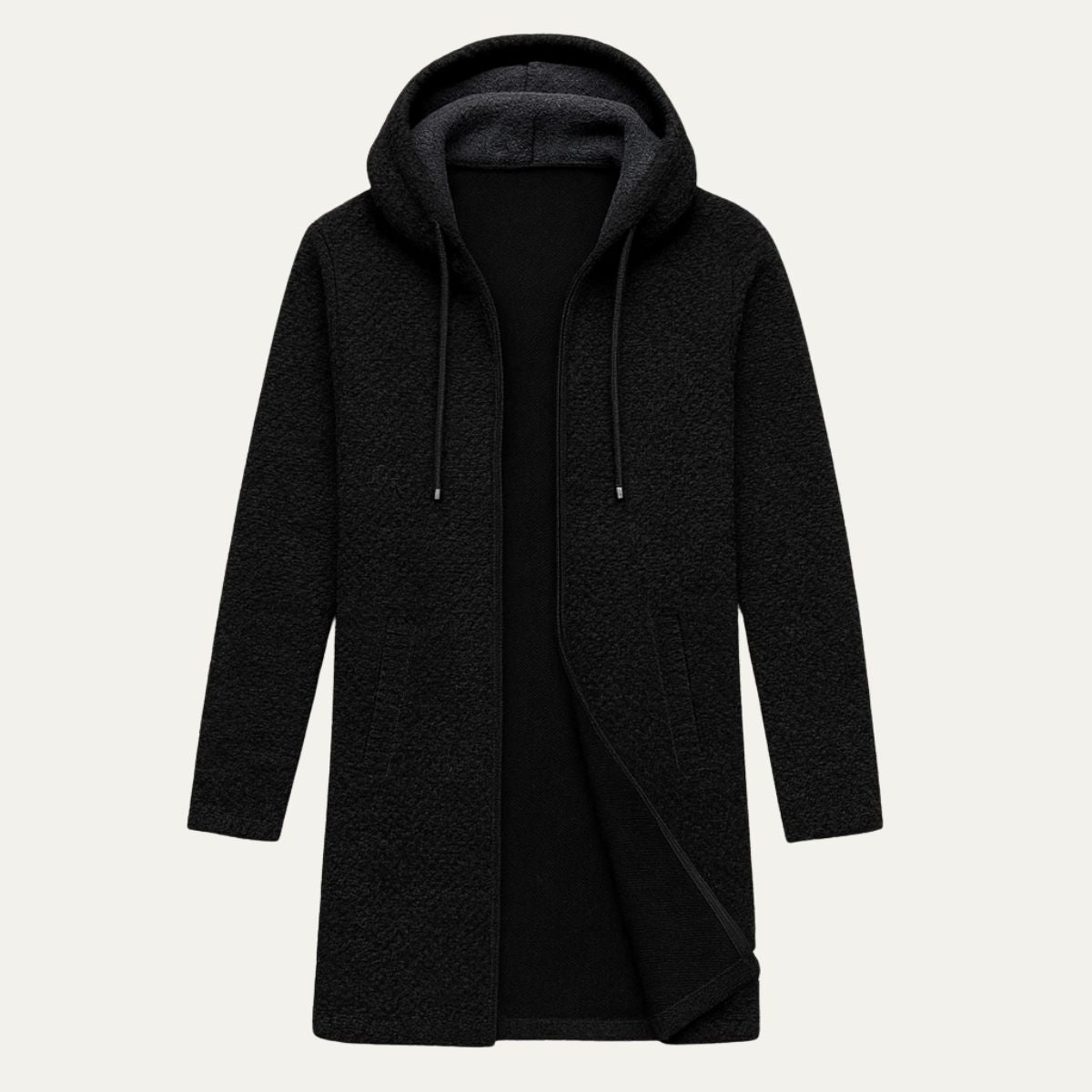 Men's Hooded Longline Winter Coat