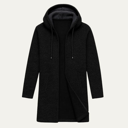 Men's Hooded Longline Winter Coat