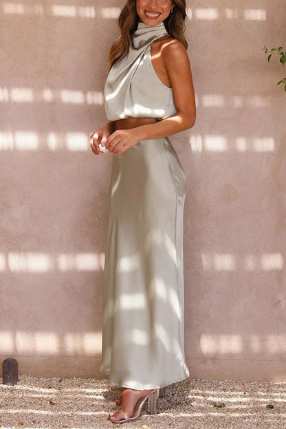 Women's Wedding Guest Dress for Weddings and Parties in Olive