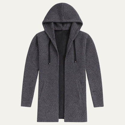 Men's Hooded Longline Winter Coat