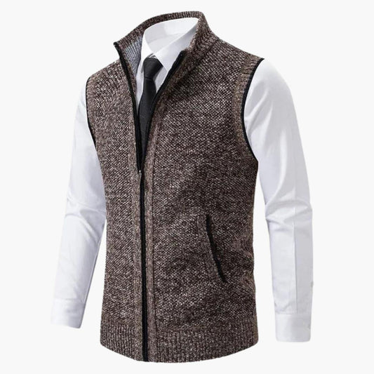 Men's Blue Sleeveless Gilet