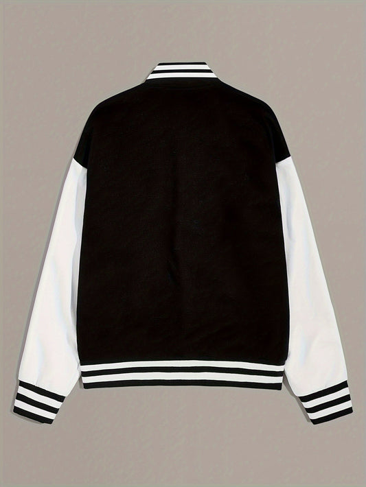 Women's Oversized Casual Bomber Jacket