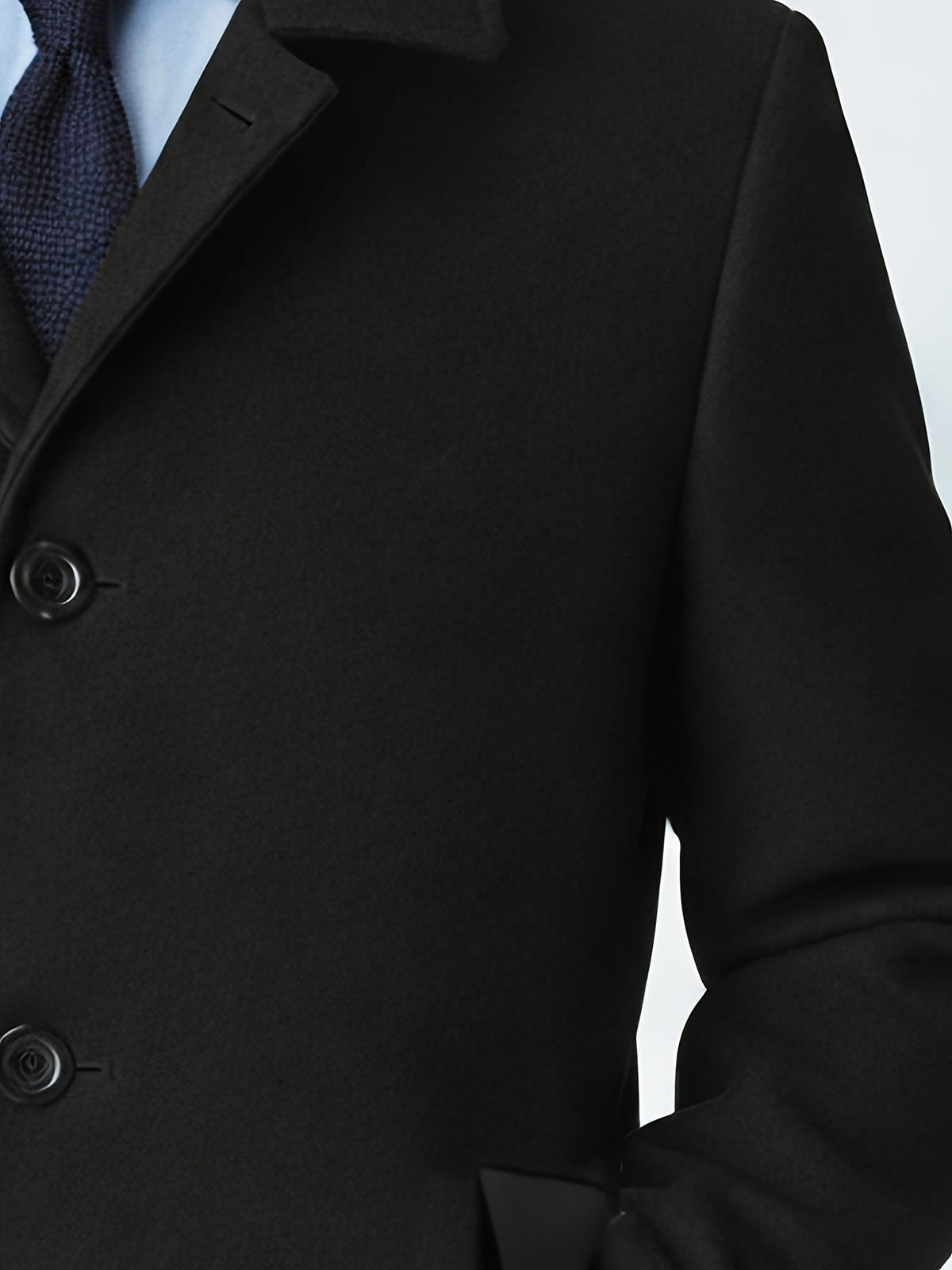 Men's Mid Length Trench Coat