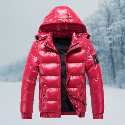 Men's Quilted Windproof Puffer Jacket view 6