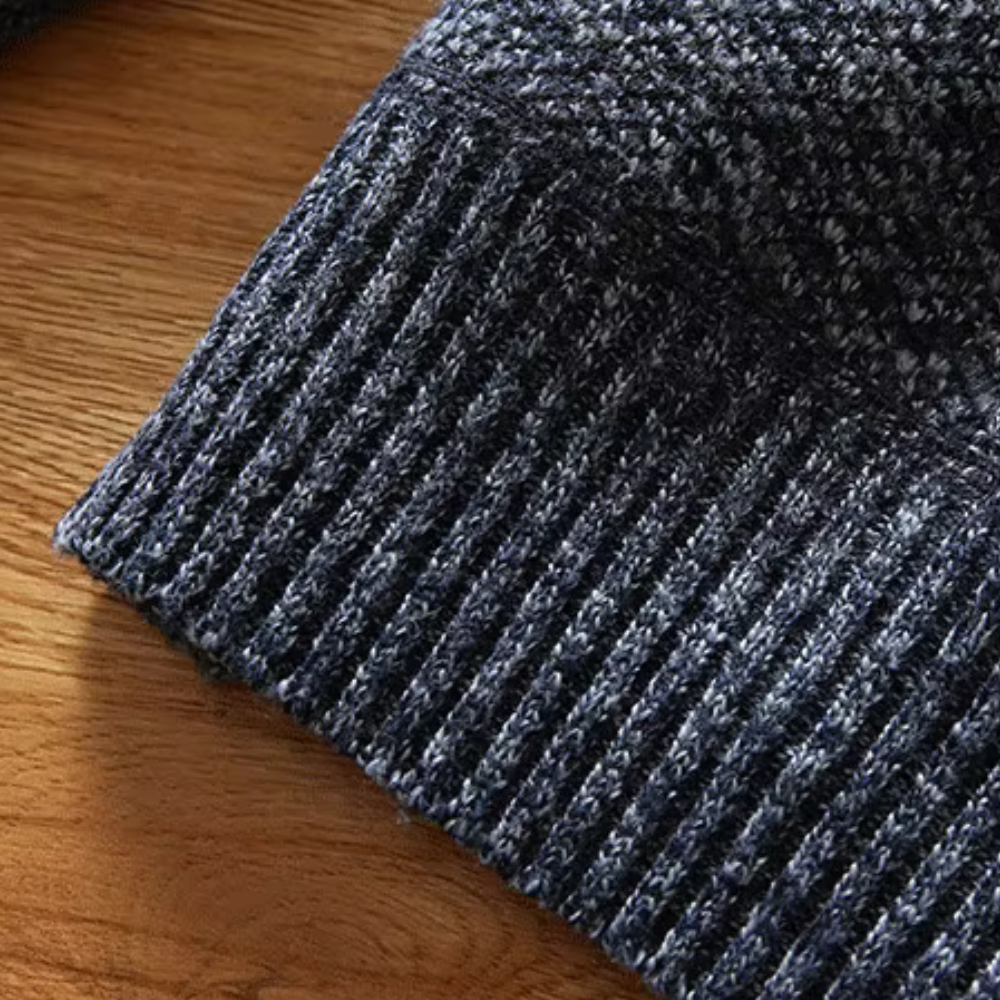 Men's Zip Up Comfort Jumper