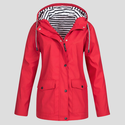 Women's Hooded Fleece Lined Bomber Jacket view 5