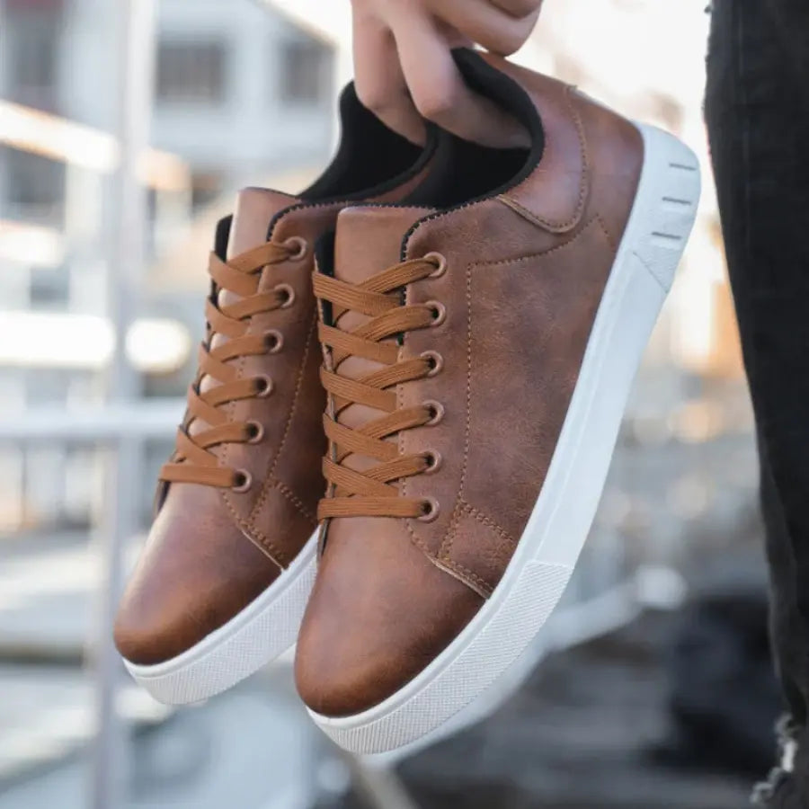Men's Lace Up Casual Trainers