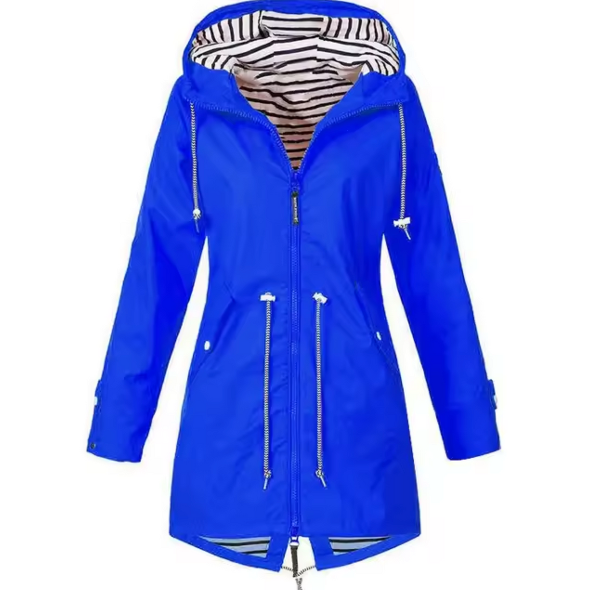 Women's Hooded Drawstring Waterproof Winter Coat view 2