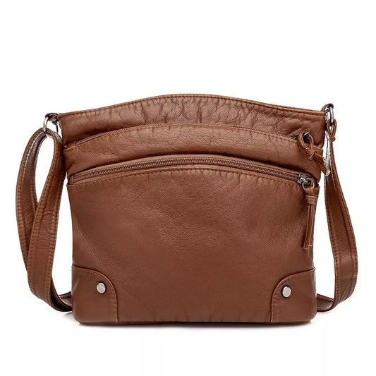 Women's Faux Leather Crossbody Bag view 2