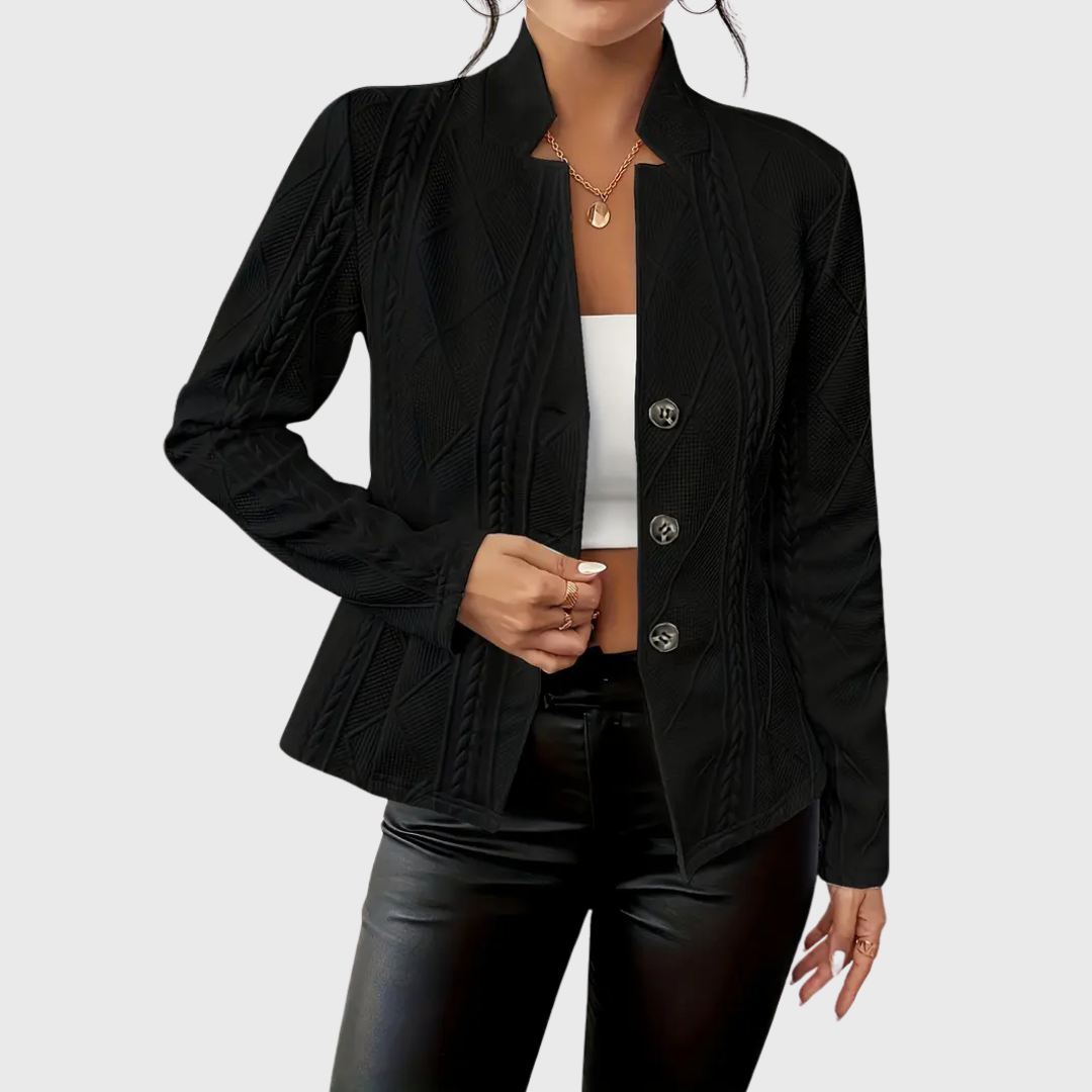 Women's Tailored Blazer in Black
