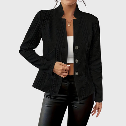 Women's Tailored Blazer in Black