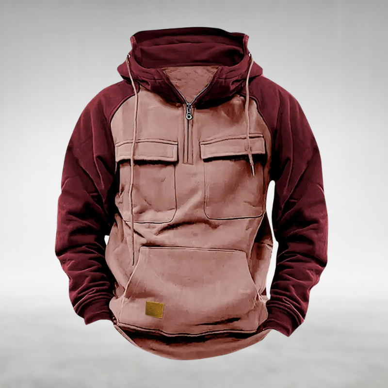 Men's Knitted Utility Hoodie view 4