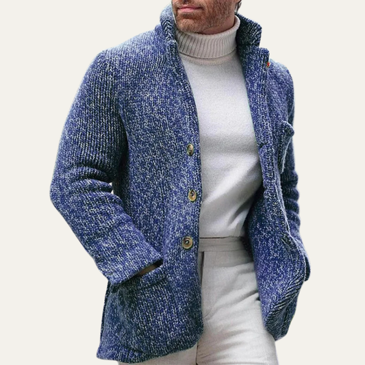 Men's Button Front Casual Cardigan