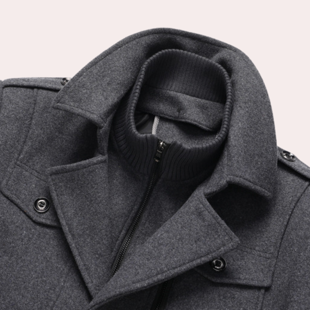 Men's Khaki Winter Coat