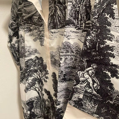 Women's Floral Vintage Mini Dress