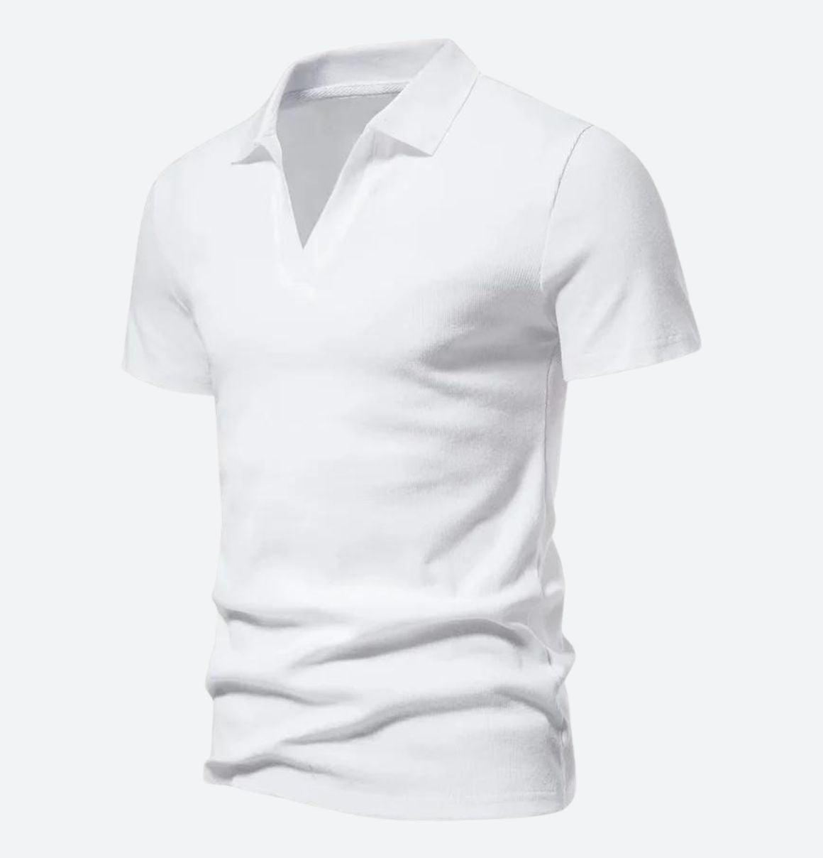 Men's Brown Casual Polo Shirt