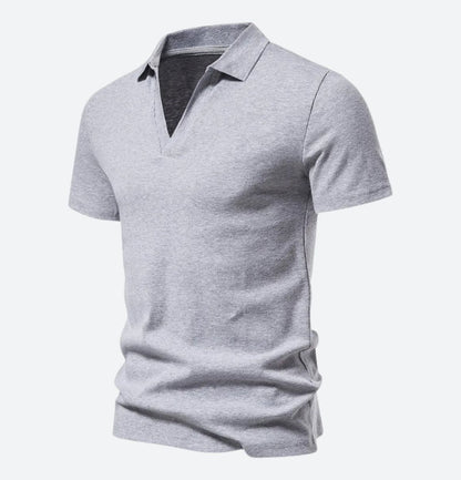 Men's Brown Casual Polo Shirt
