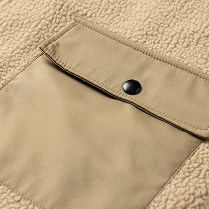 Men's Apricot Trench Coat