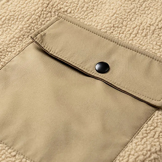 Men's Apricot Trench Coat