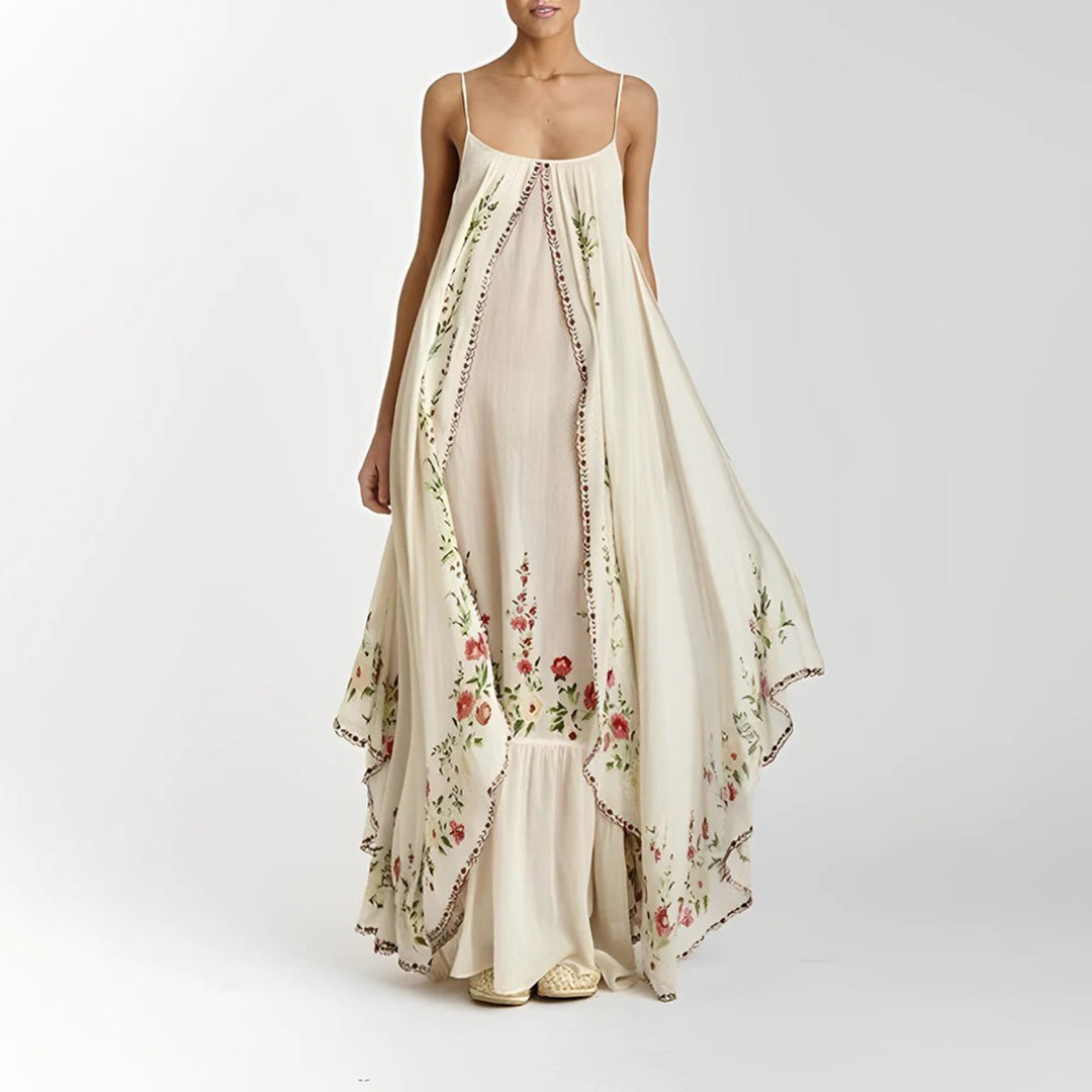 Women's Asymmetric Maxi Dress view 2