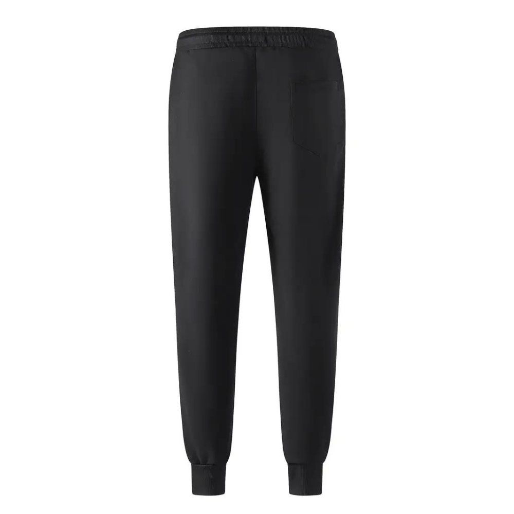 Men's Tapered Drawstring Casual Trousers