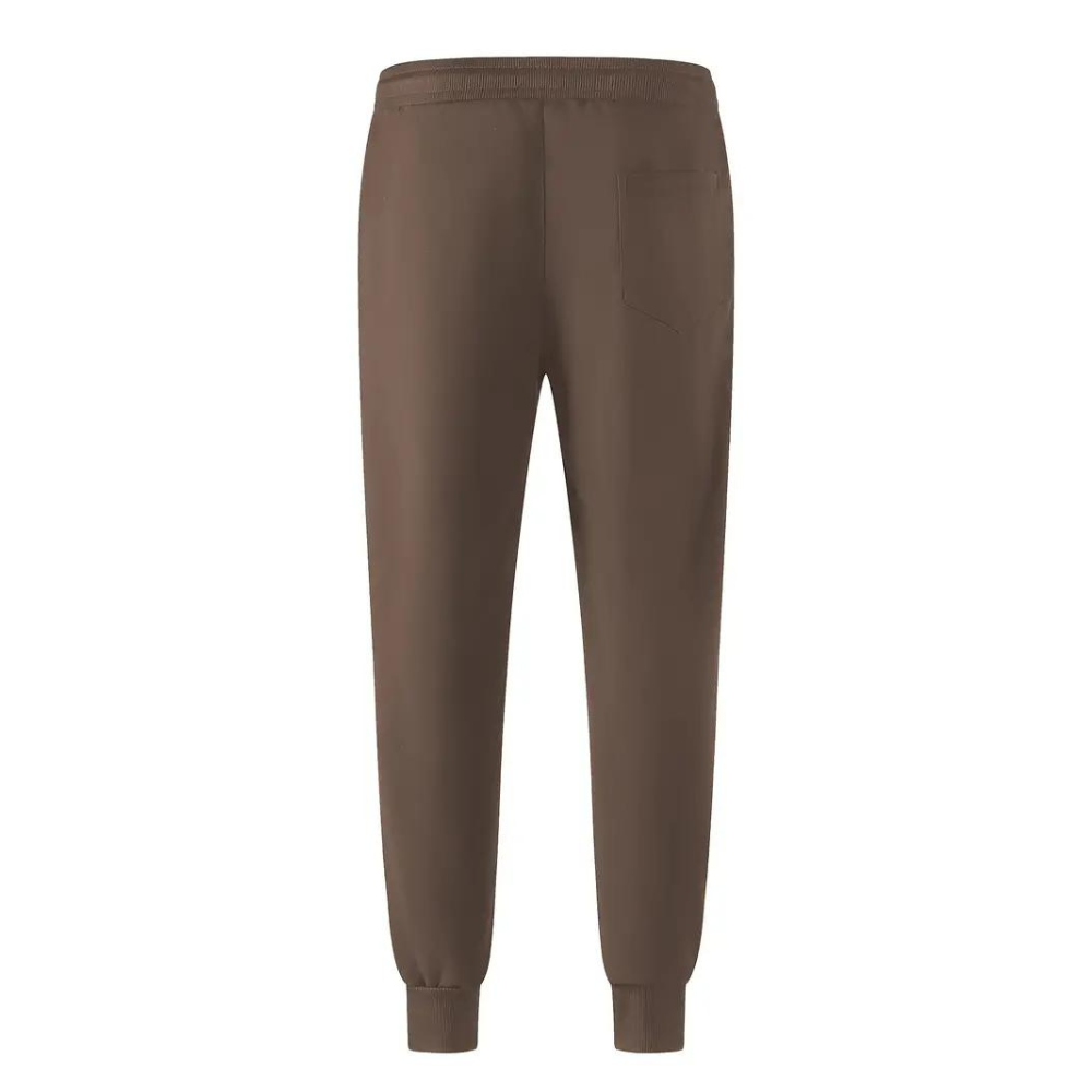 Men's Tapered Drawstring Casual Trousers
