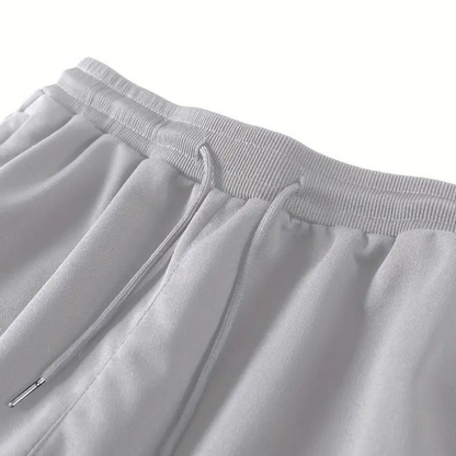 Men's Tapered Drawstring Casual Trousers