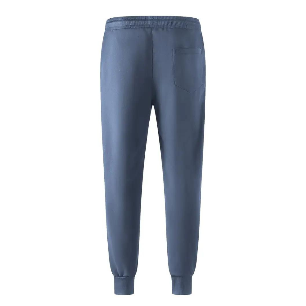Men's Tapered Drawstring Casual Trousers