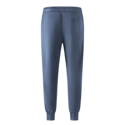 Men's Tapered Drawstring Casual Trousers