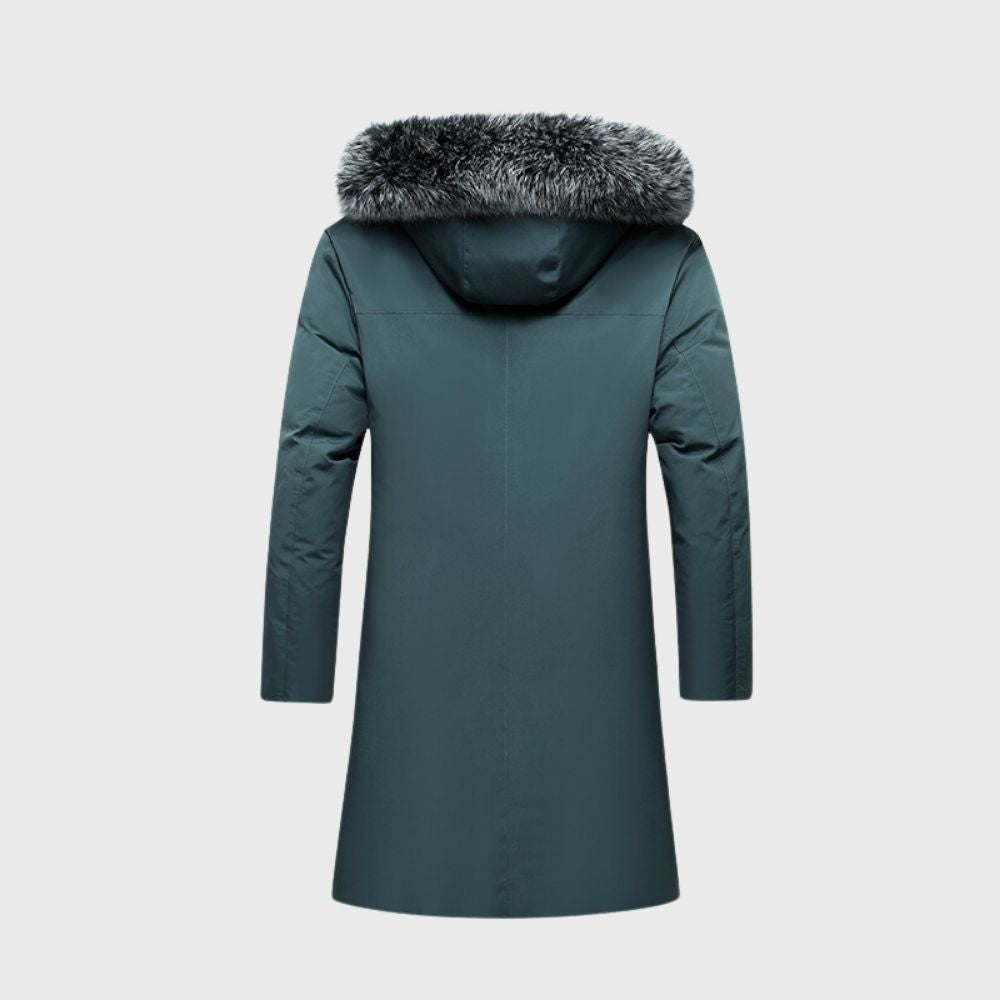 Men's Blue Thermal Winter Coat