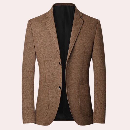 Men's Checked Blazer