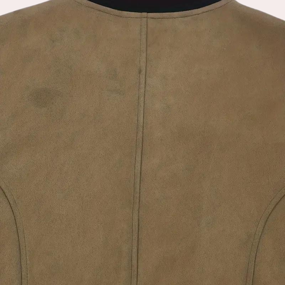 Men's Sleeve Pocket Ribbed Trim Bomber Jacket