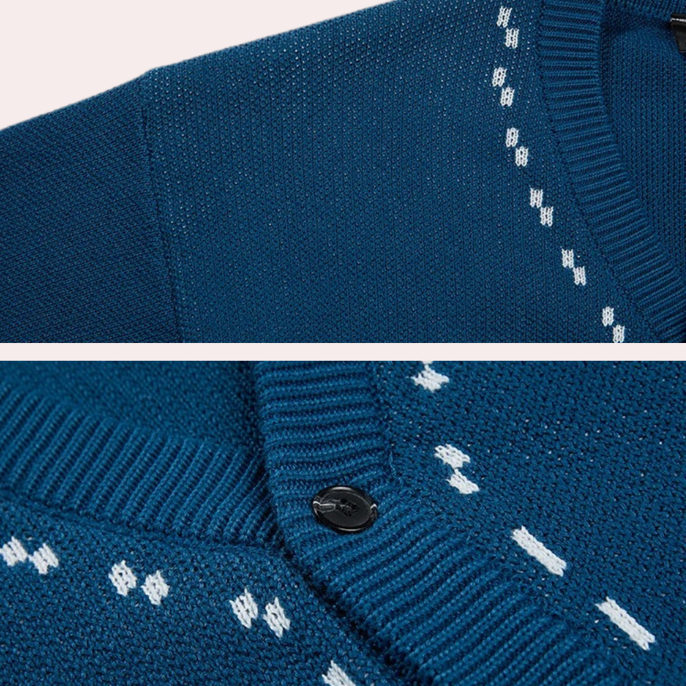 Men's Black Cardigan
