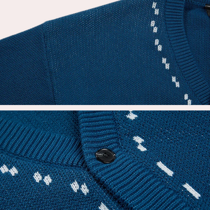 Men's Black Cardigan