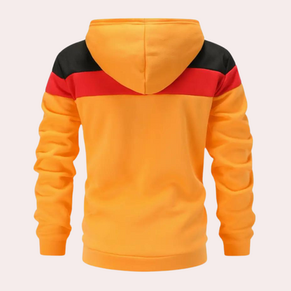 Men's Orange Hoodie