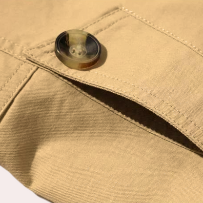 Men's Khaki Trench Coat
