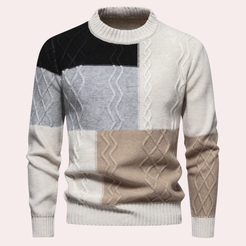 Men's Khaki Comfort Jumper in Khaki