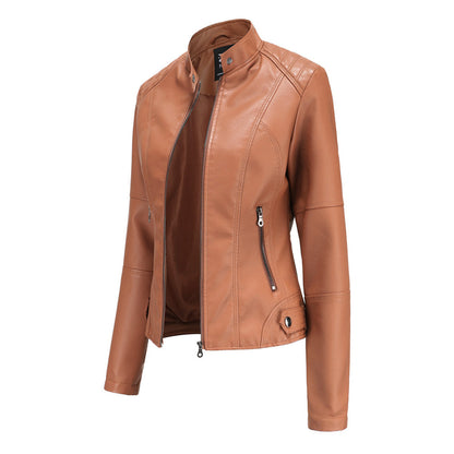 Women's Black Tailored Biker Jacket