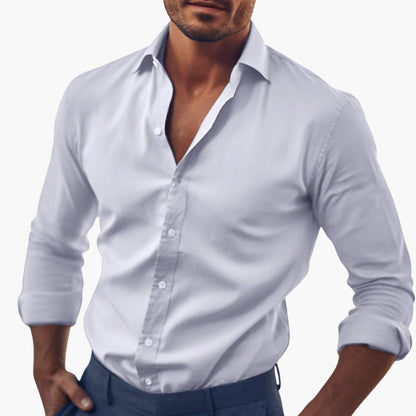 Men's Formal Shirt in White